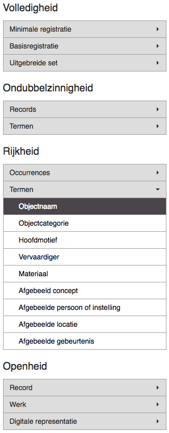 Linkermenu